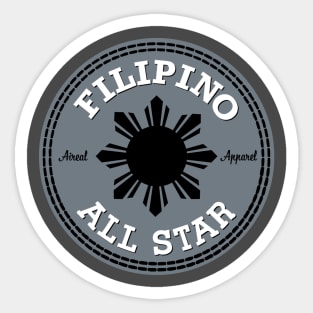 Filipino All Star Sticker